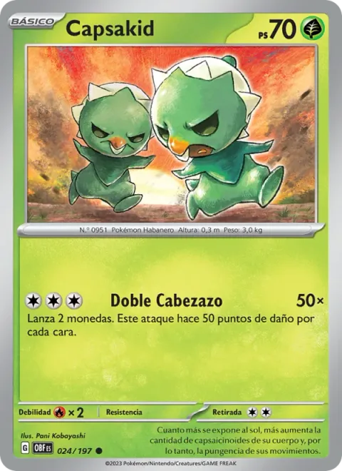 Capsakid [Double Headbutt]