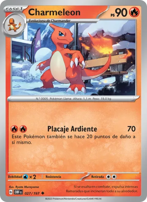 Charmeleon [Heat Tackle]