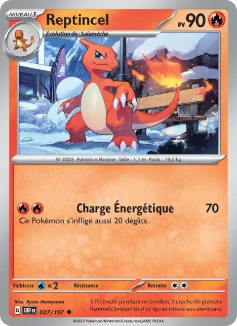Charmeleon [Heat Tackle]