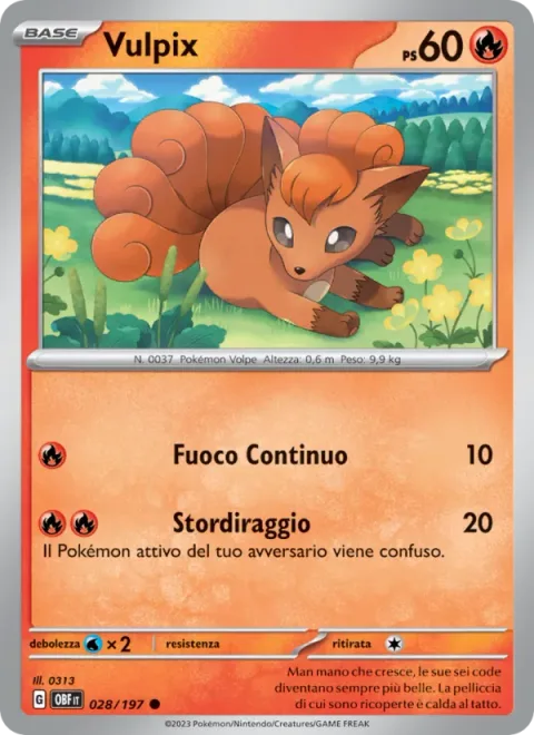 Vulpix [Combustion | Confuse Ray]