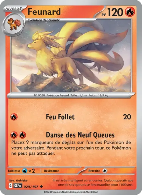 Ninetales [Will-O-Wisp | Nine-tailed Dance]