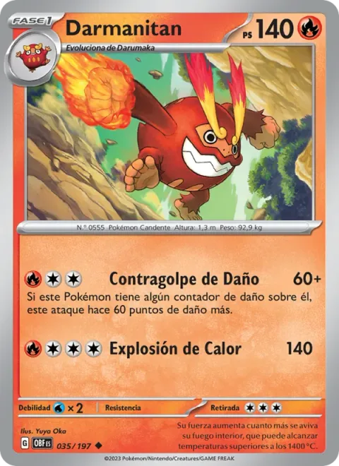 Darmanitan [Damage Counterpunch | Heat Blast]