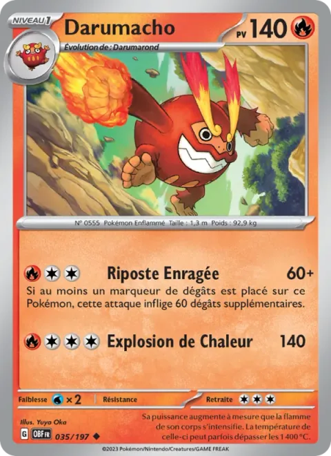 Darmanitan [Damage Counterpunch | Heat Blast]