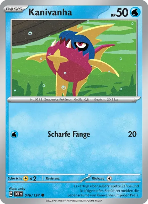 Carvanha [Sharp Fang]