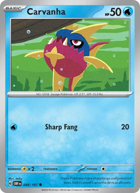 Carvanha [Sharp Fang]