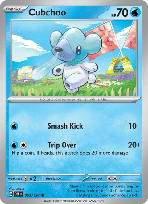 Cubchoo [Smash Kick | Trip Over]