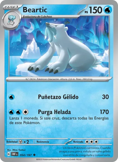 Beartic [Icicle Punch | Frost Purge]