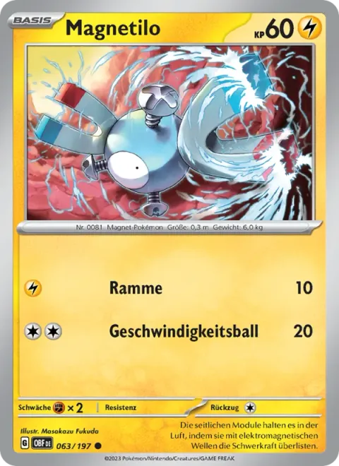 Magnemite [Ram | Speed Ball]