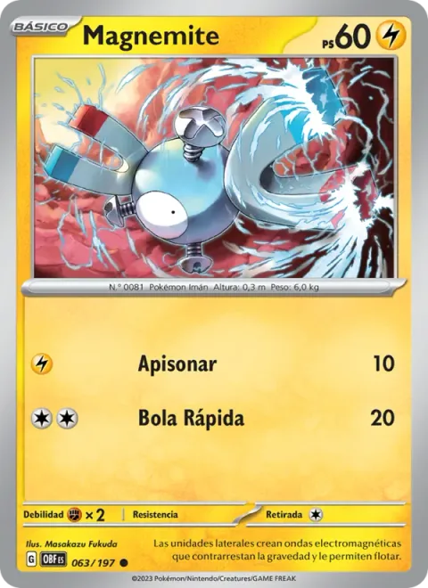 Magnemite [Ram | Speed Ball]