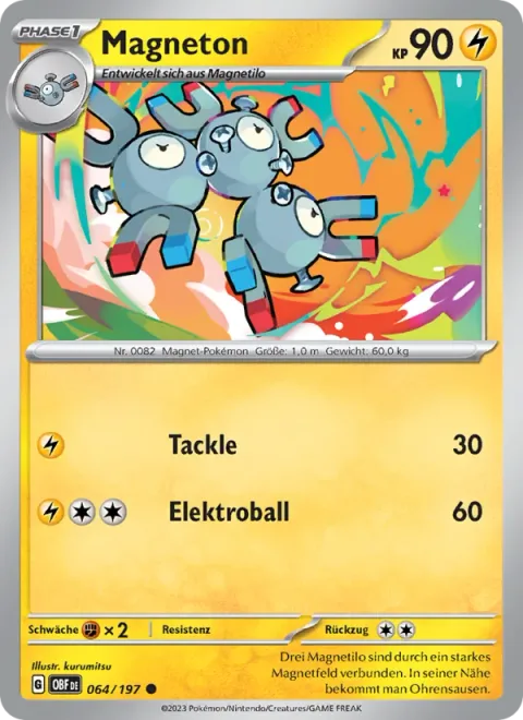 Magneton [Tackle | Electro Ball]