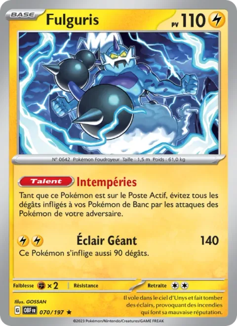Thundurus [Adverse Weather | Gigantic Bolt]