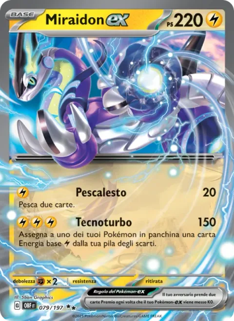 Miraidon ex [Rapid Draw | Techno Turbo]