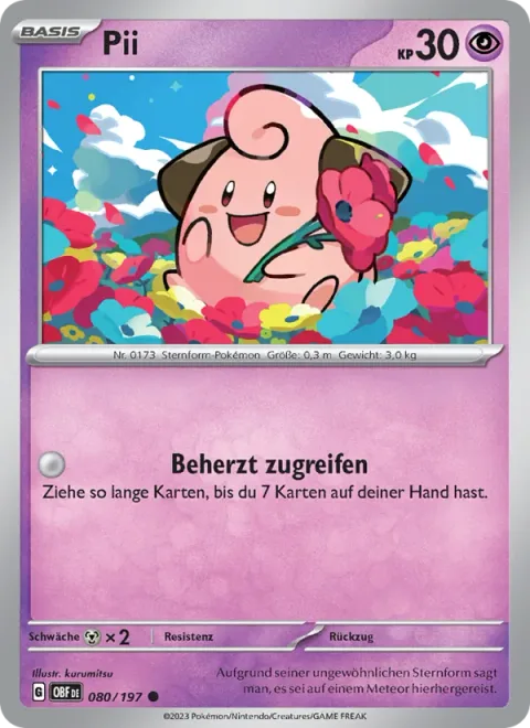 Cleffa [Grasping Draw]