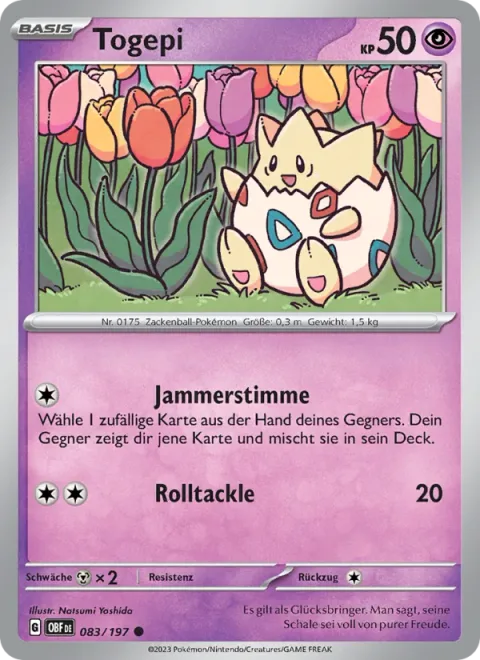 Togepi [Whiny Voice | Rolling Tackle]