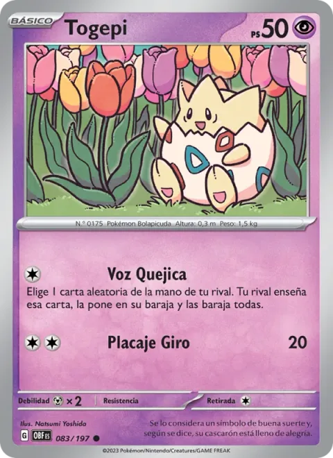 Togepi [Whiny Voice | Rolling Tackle]