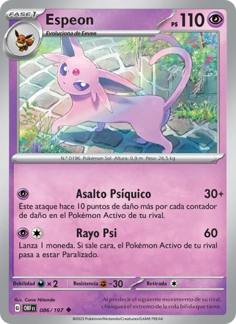Espeon [Psychic Assault | Psy Bolt]