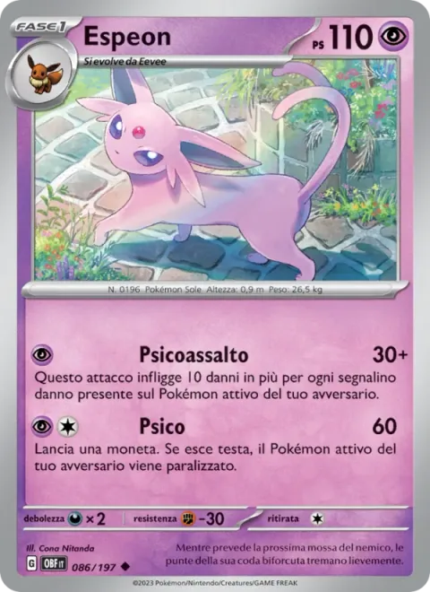 Espeon [Psychic Assault | Psy Bolt]