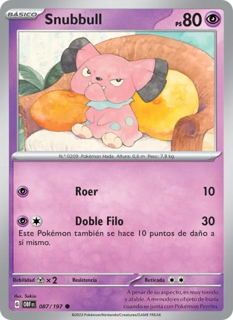 Snubbull [Gnaw | Double-Edge]