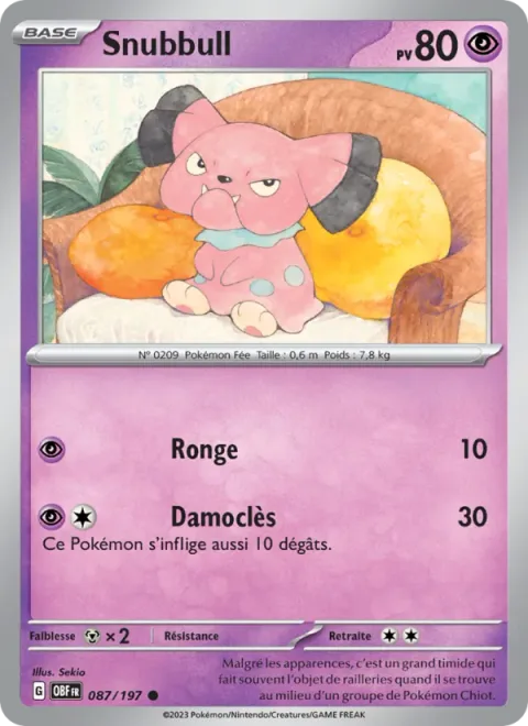 Snubbull [Gnaw | Double-Edge]