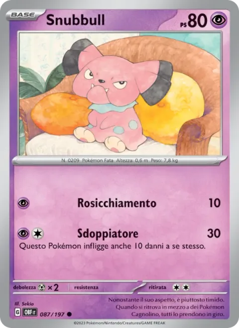 Snubbull [Gnaw | Double-Edge]