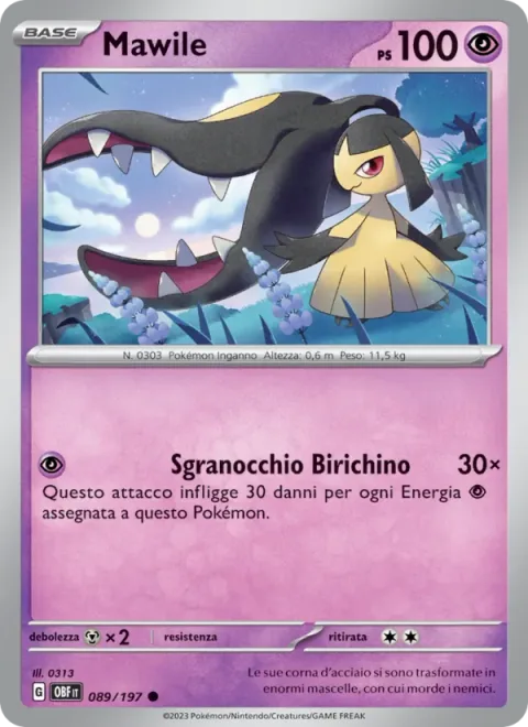 Mawile [Mischievous Crunch]