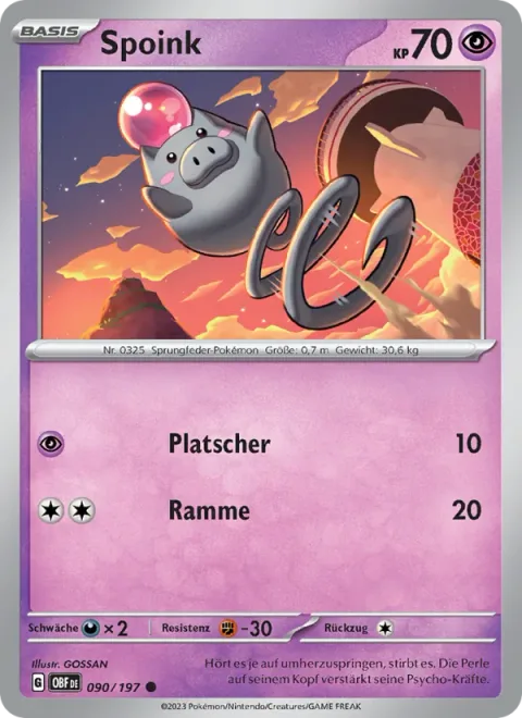 Spoink [Splash | Ram]