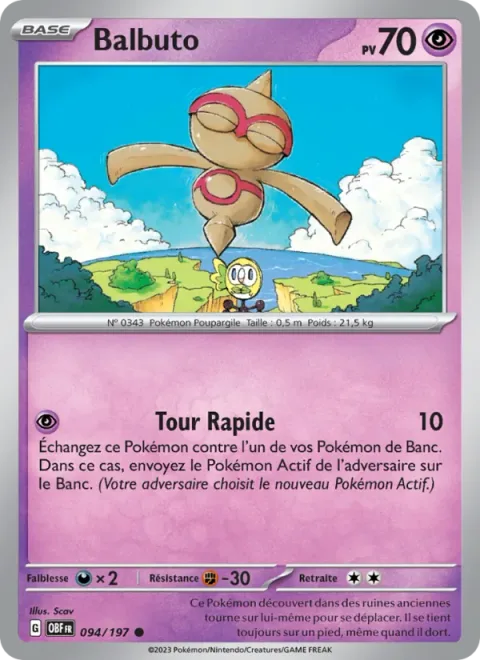 Baltoy [Rapid Spin]