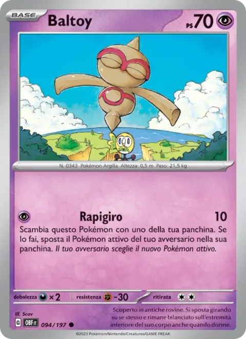Baltoy [Rapid Spin]
