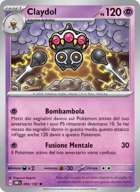 Claydol [Kaboom Doll | Mind Bend]