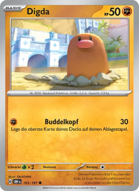 Diglett [Hole-Diggin' Noggin]