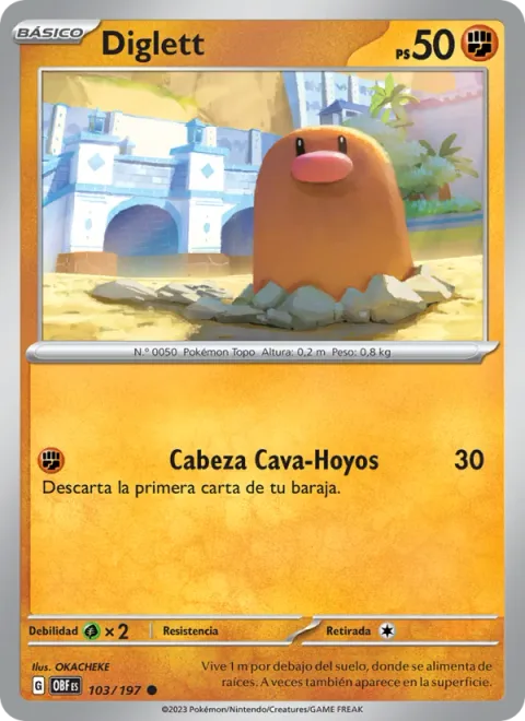Diglett [Hole-Diggin' Noggin]