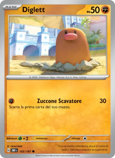 Diglett [Hole-Diggin' Noggin]