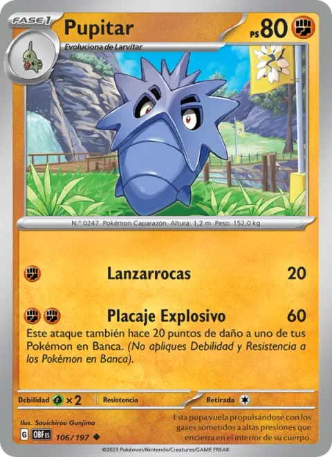 Pupitar [Rock Throw | Blasting Tackle]