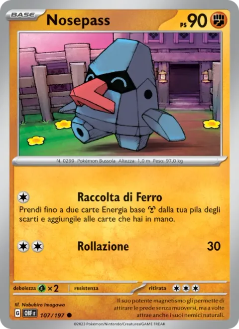 Nosepass [Iron Collecting | Rolling Tackle]