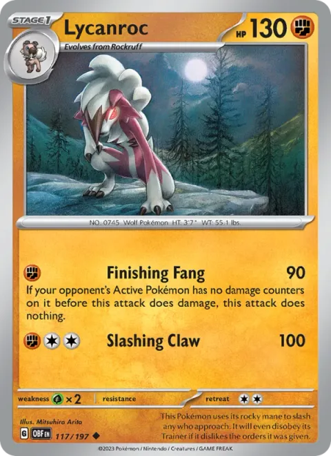 Lycanroc [Finishing Fang | Slashing Claw]