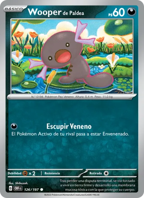 Paldean Wooper [Spit Poison]