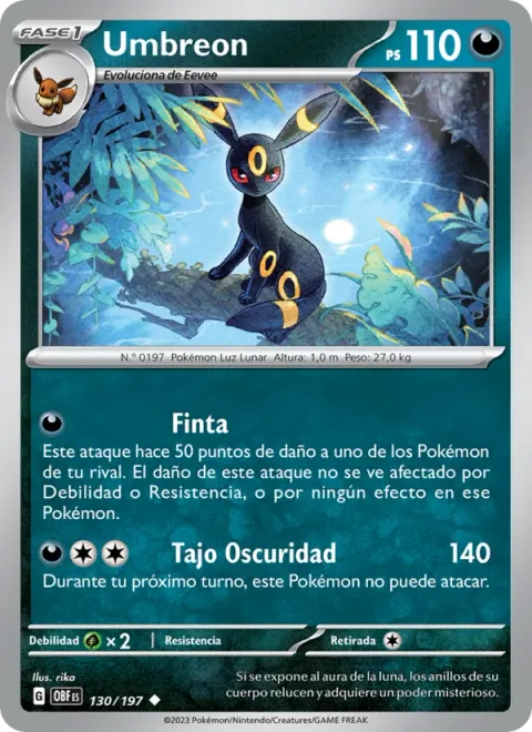 Umbreon [Feint Attack | Pitch-Black Blade]