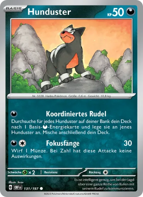 Houndour [Coordinated Pack | Focus Fangs]