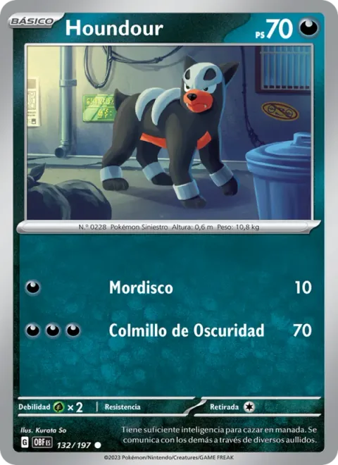 Houndour [Bite | Darkness Fang]