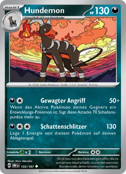 Houndoom [Daring Strike | Shadow Slash]