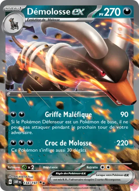Houndoom ex [Evil Claw | Hound's Fang]
