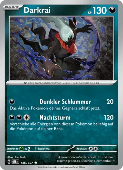 Darkrai [Dark Slumber | Night Cyclone]