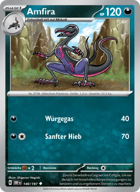 Salazzle [Suffocating Gas | Gentle Slap]
