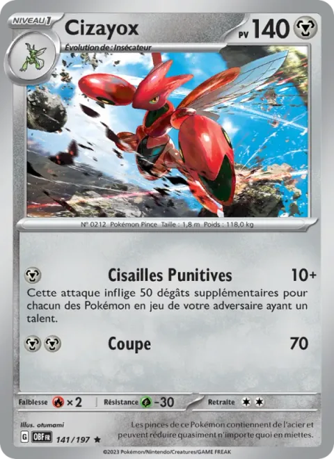 Scizor [Punishing Scissors | Cut]