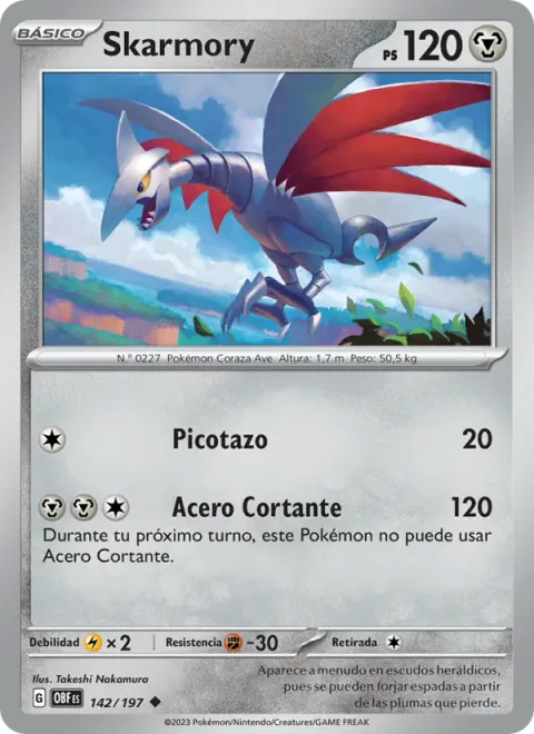 Skarmory [Peck | Slashing Steel]