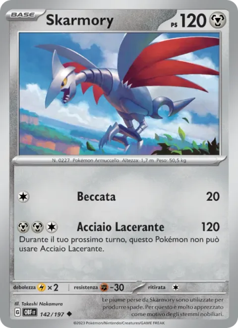 Skarmory [Peck | Slashing Steel]