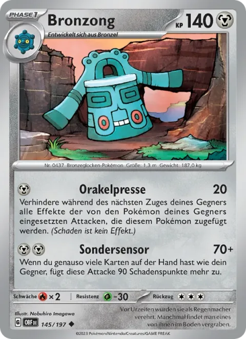 Bronzong [Oracle Press | Extrasensory]