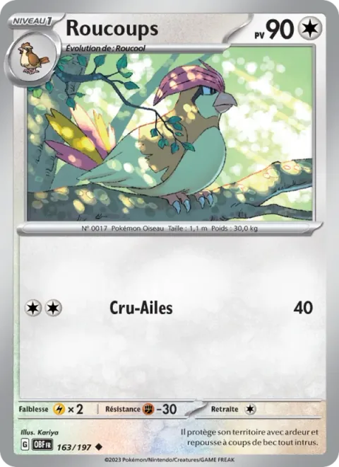 Pidgeotto [Wing Attack]
