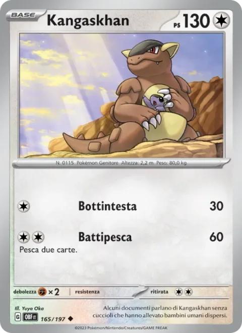 Kangaskhan [Headbutt | Spike Draw]