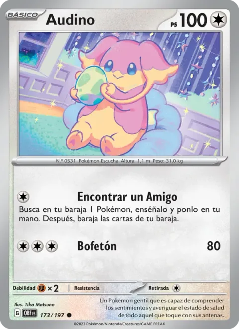 Audino [Find a Friend | Slap]